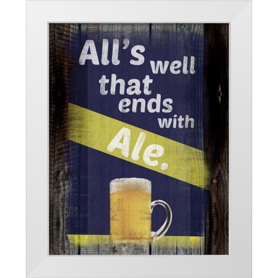 Gibbons, Lauren 15x18 White Modern Wood Framed Museum Art Print Titled - Ale