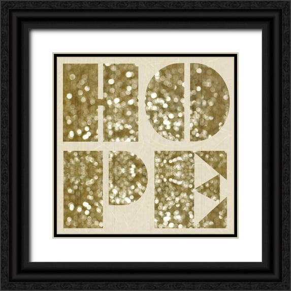 Gibbons, Lauren 20x20 Black Ornate Wood Framed with Double Matting Museum Art Print Titled - Hope