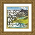 thumbnail image 1 of Gibbons, Lauren 20x20 Gold Ornate Wood Framed with Double Matting Museum Art Print Titled - Beautiful Destinations, 1 of 4