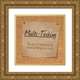 thumbnail image 1 of Gibbons, Lauren 20x20 Gold Ornate Wood Framed with Double Matting Museum Art Print Titled - Multi Tasking Cork, 1 of 4