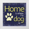 thumbnail image 1 of Gibbons, Lauren 20x20 White Modern Wood Framed Museum Art Print Titled - Dogs Home, 1 of 4