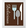 thumbnail image 1 of Gibbons, Lauren 20x24 White Modern Wood Framed Museum Art Print Titled - Silverware, 1 of 4