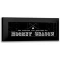 thumbnail image 1 of Gibbons, Lauren 24x11 Black Modern Framed Museum Art Print Titled - Man Cave Hockey, 1 of 5