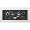 thumbnail image 1 of Gibbons, Lauren 24x12 White Modern Wood Framed Museum Art Print Titled - At Grandpa, 1 of 4