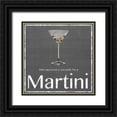 thumbnail image 1 of Gibbons, Lauren 26x26 Black Ornate Wood Framed with Double Matting Museum Art Print Titled - Martini 2, 1 of 4
