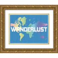 thumbnail image 1 of Gibbons, Lauren 32x25 Gold Ornate Wood Framed with Double Matting Museum Art Print Titled - Wanderlust, 1 of 4