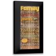 thumbnail image 1 of Gibbons, Lauren 8x14 Black Modern Framed Museum Art Print Titled - Family Gratitude, 1 of 5