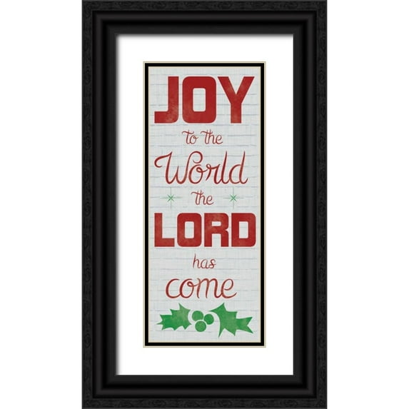 Gibbons, Lauren 8x14 Black Ornate Wood Framed with Double Matting Museum Art Print Titled - Joyes World