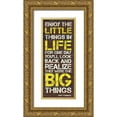 thumbnail image 1 of Gibbons, Lauren 8x14 Gold Ornate Wood Framed with Double Matting Museum Art Print Titled - Little Things, 1 of 4