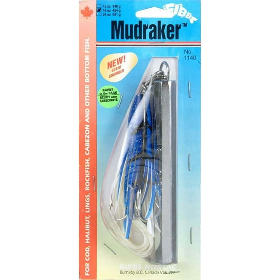 Gibbs 1 lb Mudraker Jig