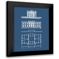 thumbnail image 1 of Gibbs, James 19x24 Black Modern Framed Museum Art Print Titled - Custom Graphic Building and Plan IV, 1 of 5