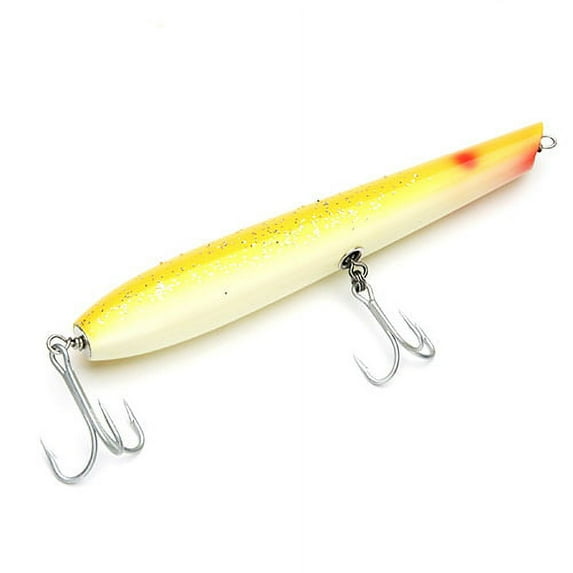 Gibbs Lures Pencil Popper 3-1/2oz, Yellow