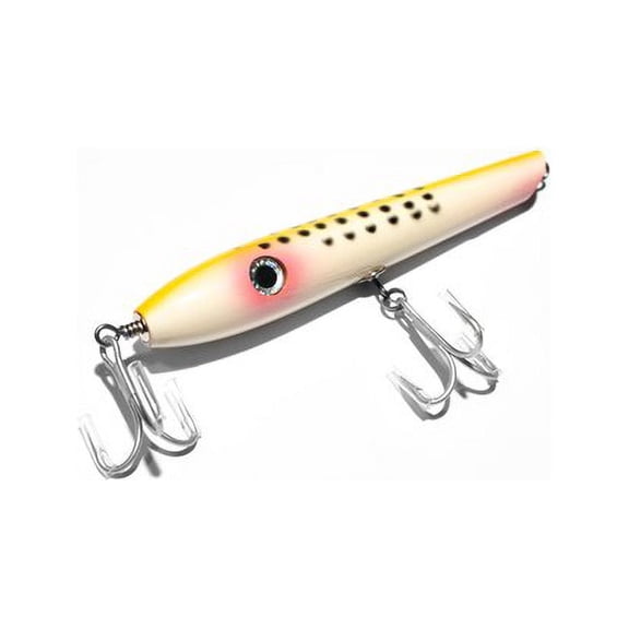 Gibbs ProSeries Pencil Popper Wooden Lure, 1-1/2oz, Chicken Scratch
