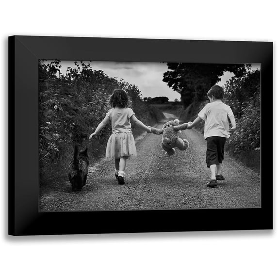 Gibney, Paul 18x13 Black Modern Framed Museum Art Print Titled - Big Adventure