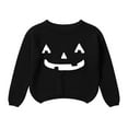 thumbnail image 1 of Gibobby Baby Girls Cotton Cardigan Long Sleeve Kid Button Sweater Girl Crew Neck Cardigans Uniform Sweater,Black,0-3 Months, 1 of 5