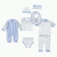 thumbnail image 1 of Gibobby Baby Layette Gift Set for Boys, Newborn Boy Gift Sets, Baby Clothes and Newborn Must-Have(Blue,0-3 Months), 1 of 7