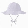 thumbnail image 1 of Gibobby Baby Sun Hat UPF 50+ Sun Protective Toddler Bucket Hat Cartoon Print Wide Brim Summer Outdoor Play Beach Hat for Boys Girls 12-18 Months 1T 2T 3T 4T 5T 6T(6-12 Months,Purple), 1 of 4
