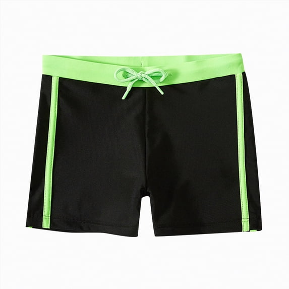 Gibobby Boy/Toddler Boy Kids Swim Trunks Boys Swim Trunks Toddler Swim Shorts Little Boys Bathing Suit Swimsuit Toddler Boy Swimwear 6-12Y(8-9 Years,Black)