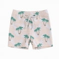 thumbnail image 1 of Gibobby Boy/Toddler Boy Swim Shorts & Trunks Boy Swimsuit Toddler Boys Swim Trunks UPF 50+ Swim Shorts Baby Boys' Bathing Suit Swimsuit Boy Swimwear Size for(6-12 Months,Light Pink), 1 of 4
