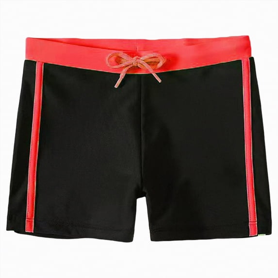Gibobby Boy/Toddler Boy Swimming Trunck Boys Swim Trunks Toddler Swim Shorts Bathing Suit Kids Swimsuit Youth Swimwear Size for(8-9 Years,Red)