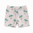 thumbnail image 1 of Gibobby Boy/Toddler Boy Swimming Trunck Toddler/Baby Boys Swim Trunks Swimsuit Swimwear Bathing Suits Beachwear Adjustable Waist Swimming Shorts Size for(0-6 Months,Light Pink), 1 of 4