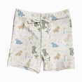 thumbnail image 1 of Gibobby Boy/Toddler Boys Swim Trunks Cartoon Truck Cute Excavator Vehicle 1T 2T 3T 4T 5T 6T Beach Board Shorts Drawstring Swimsuit 3T(12-18 Months,Beige), 1 of 4