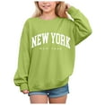 thumbnail image 1 of Gibobby Boys Girls Crewneck Sweatshirts Toddler Baby Sweatshirt Solid Cotton Soft Long Sleeve Active Pullover Tshirts(Green,4-5 Years), 1 of 4