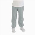 thumbnail image 1 of Gibobby Boys Pants Boys Athletic Pants Sweatpants Soft Jogger 3T 4T 5T 6T 7T Pants With Pockets Elastic Waist Drawstring For Kids School Sports Little Boys Winter Pants(5-6 Years,Grey), 1 of 6