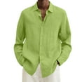 thumbnail image 1 of Gibobby Casual Sun Shirts for Men Mens Short Sleeve Dress Shirts Regular Fit Business Casual Button Down Shirt Male Shirts, 1 of 5