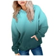 thumbnail image 1 of Gibobby Cute Hoodies for Teen Girls Trendy Long Sleeve Oversized Sweatshirts Gradient Preppy Clothes for Girls(Light Blue,3-4 Years), 1 of 5