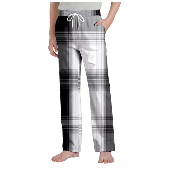 Gibobby Girl's Y2K Heart Applique Elastic High Waist Jeans Wide Leg Loose Denim Pants,Grey,12-13 Years