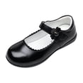 thumbnail image 1 of Gibobby Girls Dress Mary Jane Shoes - Comfortable Ballet Flats for School, Wedding, Party - Non-Slip Casual Princess Shoes(Black,13.5), 1 of 4