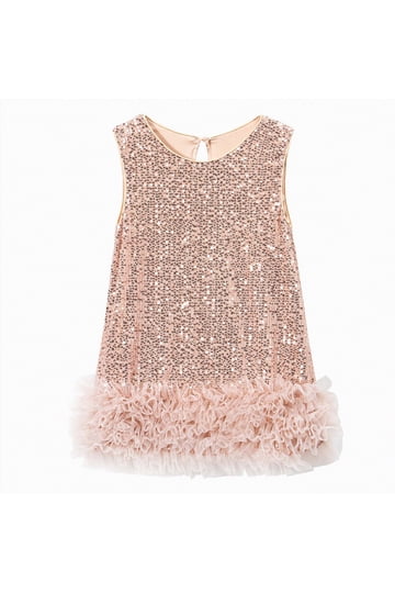 rose gold short puffy dress Short Rose Gold Homecoming Dress with Butterflies Rose Gold / Small