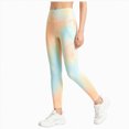 thumbnail image 1 of Gibobby Girls High Waist Yoga Pants Athletic Leggings Printed Kids Toddler Girls 2T 3T 4T 5T 6T Dance Running Yoga Pants Stretchy Workout Active Tights Girls Athletic Pants,Yellow,Size 4-5T, 1 of 6