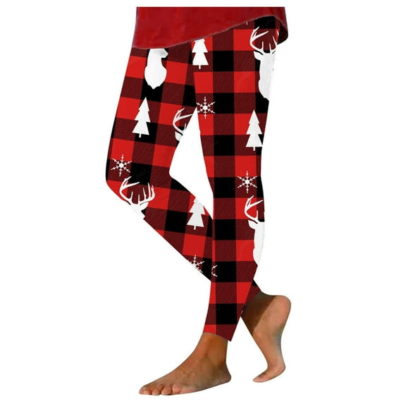 Gibobby High Waisted Leggings for Women Comfortable and Stretchy in Versatile Sizes and Colors(XL,Red)