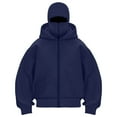 thumbnail image 1 of Gibobby Hoodies for Women Sweatshirt Zip Up Hoodie Fall Fashion Trendy Long Sleeve Jackets Winter Clothing Outfits Fall Winter Coat(M,Navy), 1 of 4