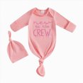 thumbnail image 1 of Gibobby Infant Long Sleeve Onesie Basic Solid Color Baby Bodysuit Breathable Long Sleeve Jumpsuit Fit Newborn Infant Rompers0 3 6 9 12 Months(0-3 Months,Pink), 1 of 4