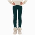 thumbnail image 1 of Gibobby Kids Baby Girls Leggings Footless Soft Skinny Thin Leggings Toddler Girls Solid Stretch Trousers(18-24 Months,Dark Green), 1 of 7