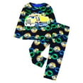 thumbnail image 1 of Gibobby Kids and Toddler Girls Boys Pajamas 2 Piece Pjs Set 100% Cotton Sleepwear(Yellow,3-4 Years), 1 of 2