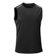 thumbnail image 1 of Gibobby Men Tank Tops Athletic Men's Quick Dry Cotton Muscle T Shirt with Moisture Wicking(XL,Black), 1 of 5