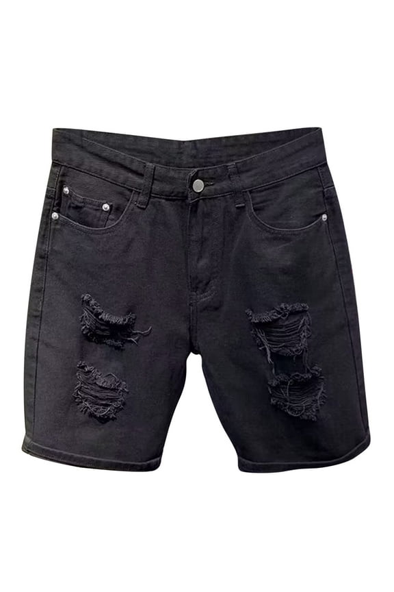 Men's Casual Shorts Drawstring Elastic Waist Shorts Summer Beach Jogging Seersucker Textured Shorts with Pocket[Black,34]