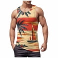 thumbnail image 1 of Gibobby Men's Cotton A-Shirt White Tank Top Undershirts Tank Tops Men Tank Tops Men Muscle(XXL,Orange), 1 of 5