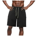 thumbnail image 1 of Gibobby Men's Lightweight Golf Shorts Quick Dry Hybrid Dress Casual Flat Front Shorts[Black,L], 1 of 8