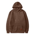 thumbnail image 1 of Gibobby Mens Hoodie Sweatshirt Zip Up Hooded Sweatshirts Soft Casual Hoodies(Coffee,3XL), 1 of 4