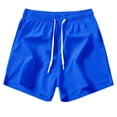 thumbnail image 1 of Gibobby Mens Shorts 1Pack Men's Athletic Shorts Mesh Workout Gym Activewear Basketball Shorts 8 Inseam With Pockets Elastic Shorts For Men(L,Dark Blue), 1 of 5