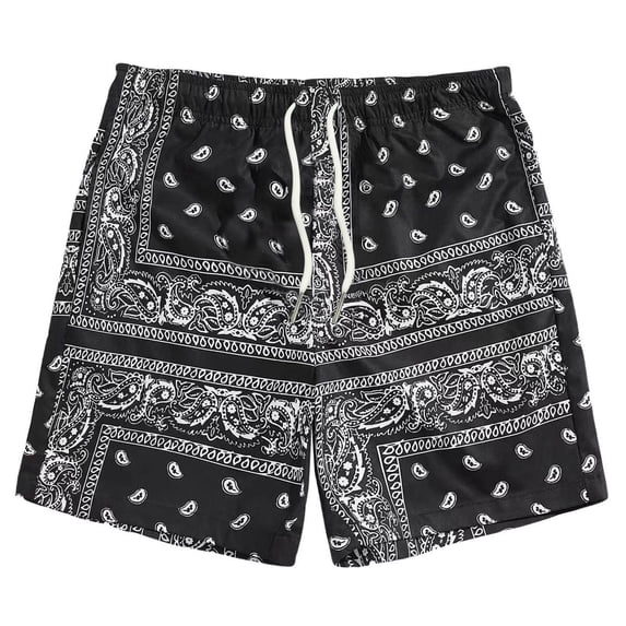 Gibobby Mens Swim Trunks with Compression Liner Quick Dry Board Shorts Beach Sports Short for Men Swimming Bathing Suits with Pockets Swimwear Surfing(L,Black)