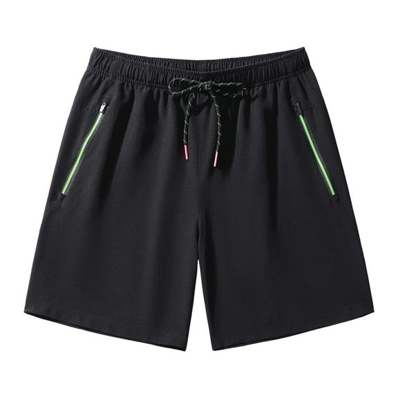 Gibobby Mens Swimming Trunks Swim Trunks Quick Dry Swim Shorts with Mesh Lining Funny Swimwear Bathing Suits[Black,XXL]