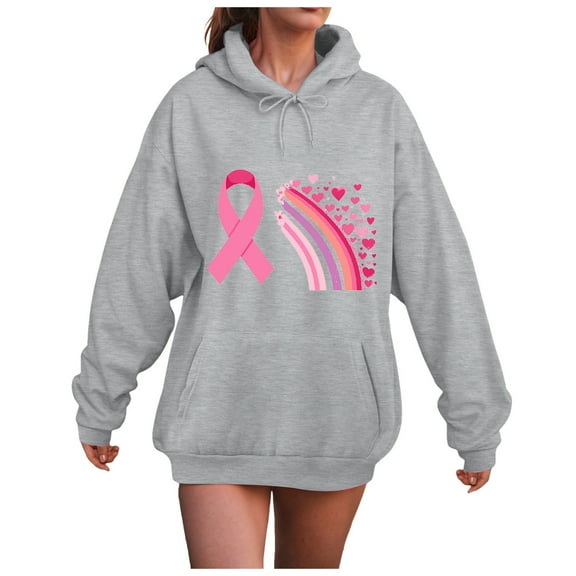 Gibobby Oversized Hoodies for Women Casual Long Sleeve Waffle Knit Drawstring Side Slit Pullover Sweatshirts with Pocket Women's Zip Up Hooded Sweatshirt Fleece Winter(Grey,M)