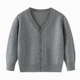 thumbnail image 1 of Gibobby Sweater Toddler Kids Girls and Boys 12 Months 2t 3t 4t Lightweight Soft Cardigan Sweater Casual Kids Winter Clothes(6-7 Years,Grey), 1 of 5