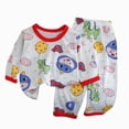 thumbnail image 1 of Gibobby Toddler Baby Boy Clothes Crewneck Fall 12 24 Months 2T 3T 4T Boy Winter Outfits Sweatshirt Long Sleeve Pants Clothes Set(4-5 Years,Sky Blue), 1 of 4